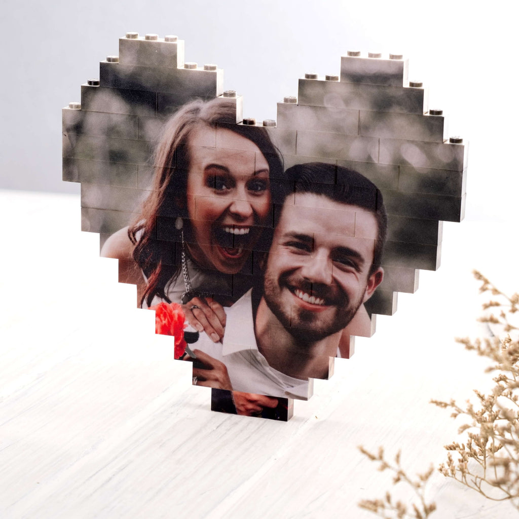 Custom Photo Block Puzzles: Personalized Building Brick Photo Decor