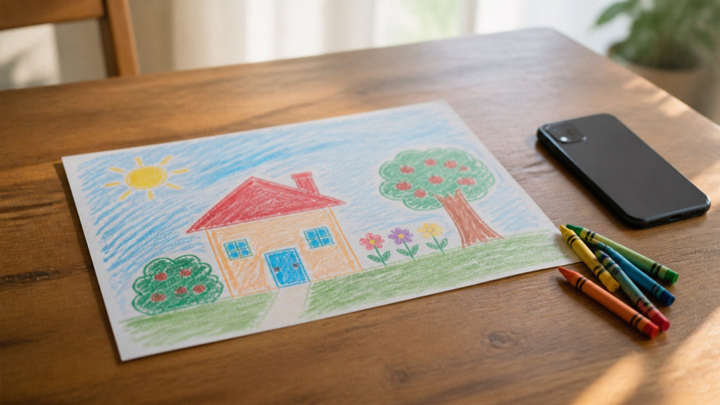 Turning a Child's Drawing Into a Custom Puzzle