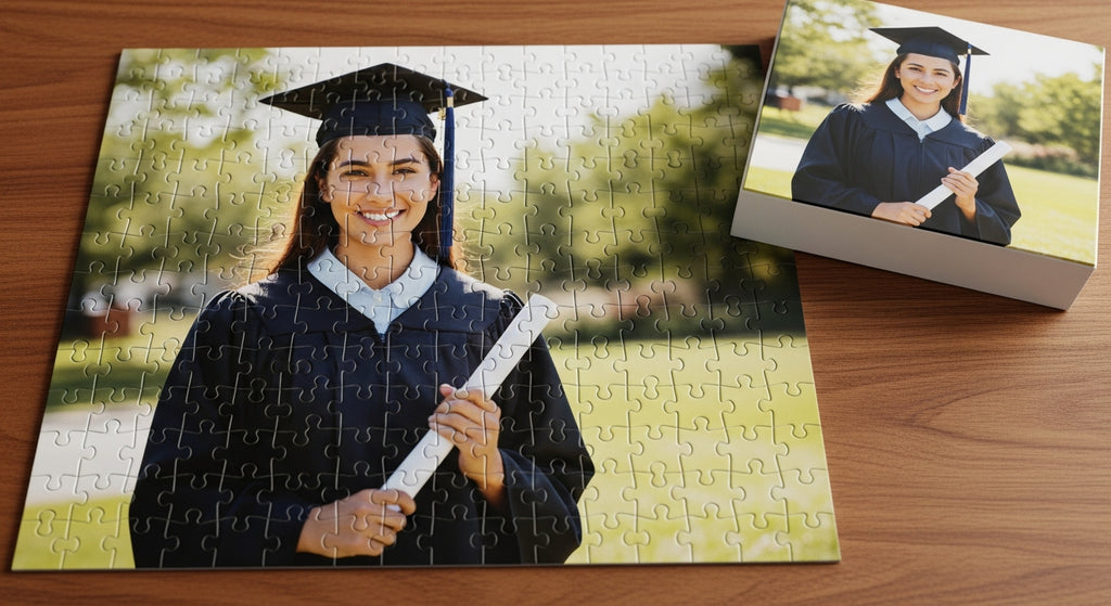 Graduation Photo Puzzle Gift Guide: Custom Milestone Keepsake