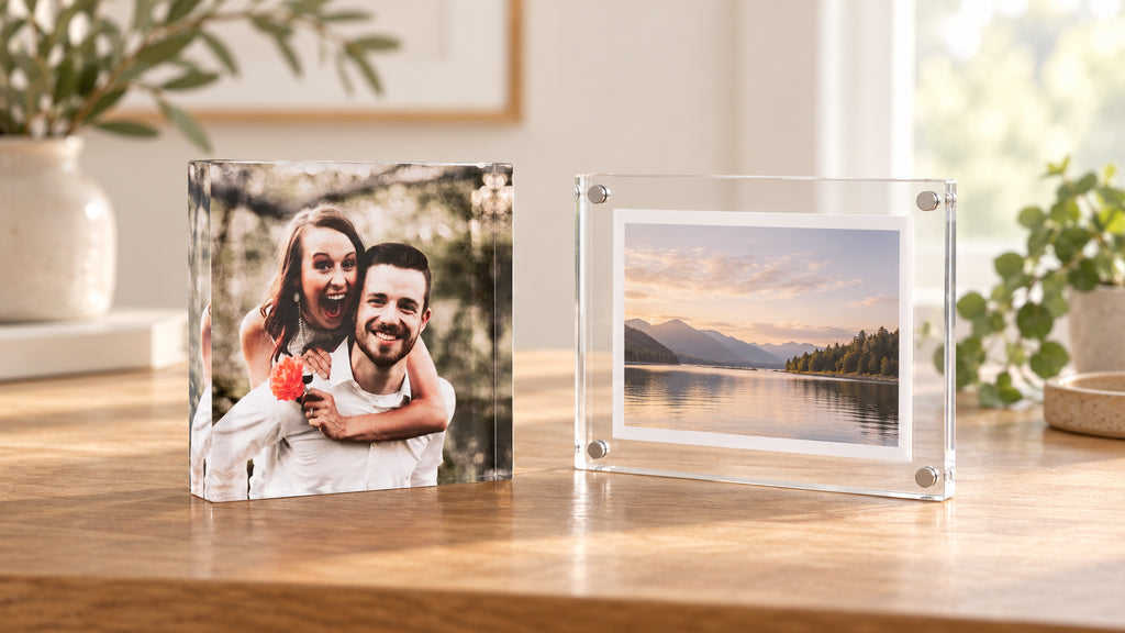 Printed Acrylic Photo Blocks and Magnetic Frames: Which Fits Your Photo?