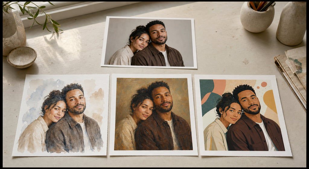 How to Choose a Couple Portrait Style