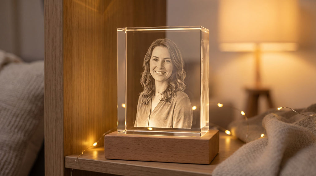 Birthday 3D Crystal Photo Gift: A Keepsake They Keep