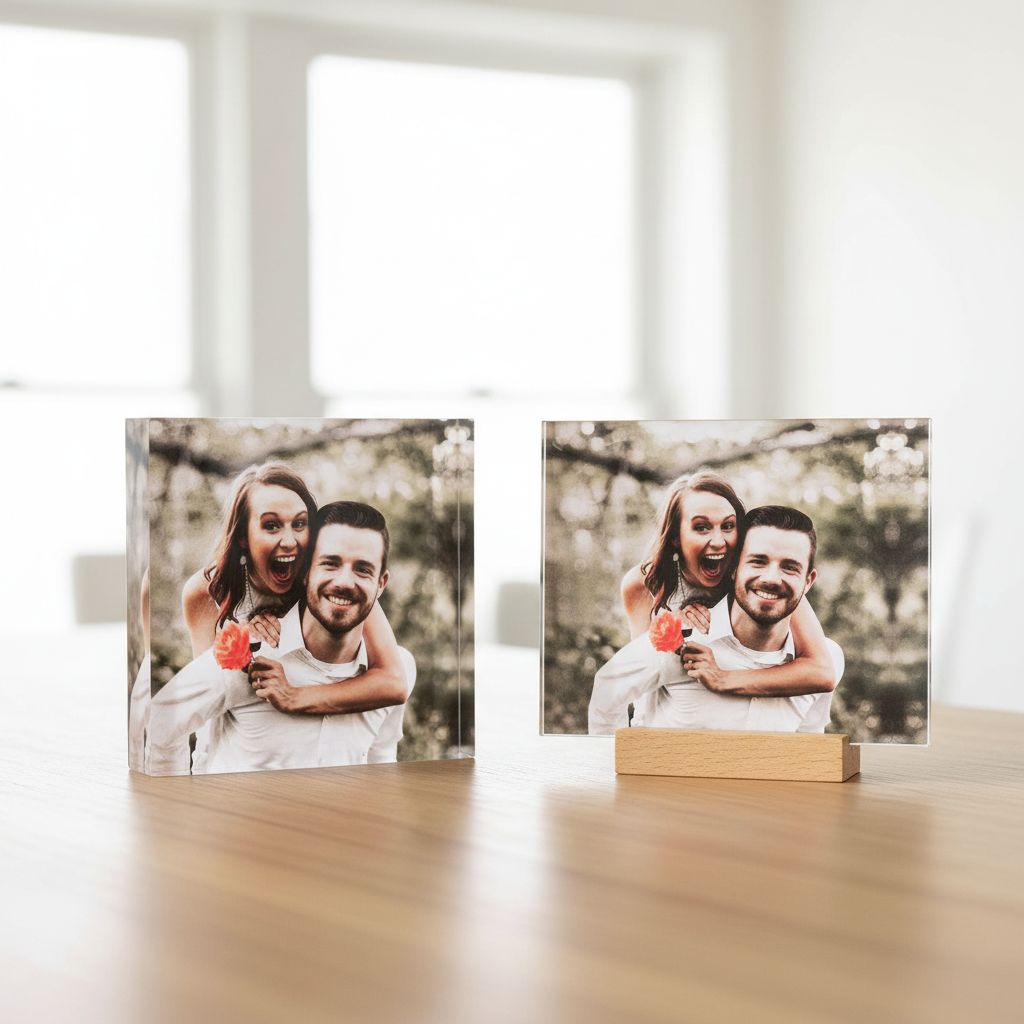 Acrylic Photo Block vs Acrylic Plaque: Which Fits Your Space