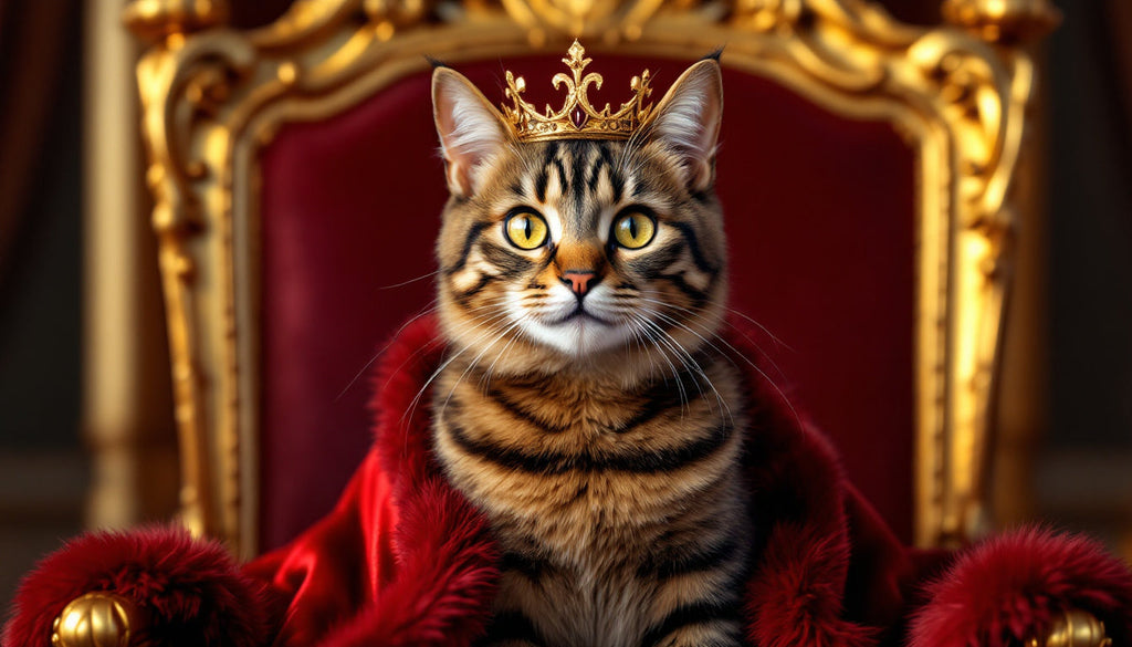Custom Cat Portrait From Your Photo