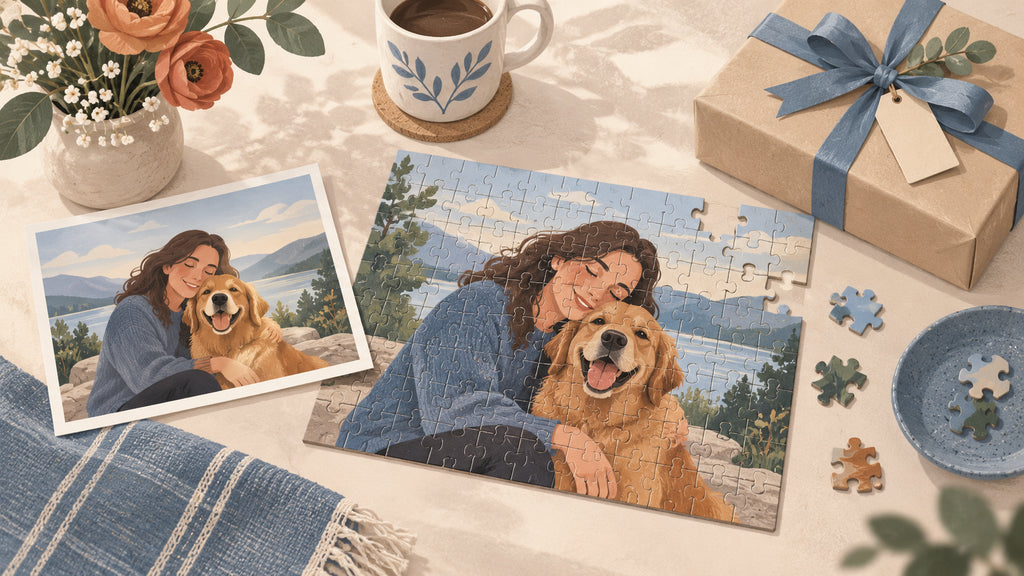 Birthday Photo Puzzle Gifts: Choose the Photo and Format