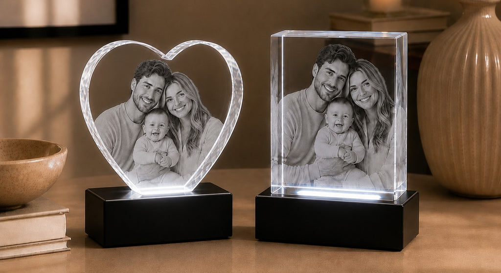 Is a 3D Crystal Photo Glass or Crystal?