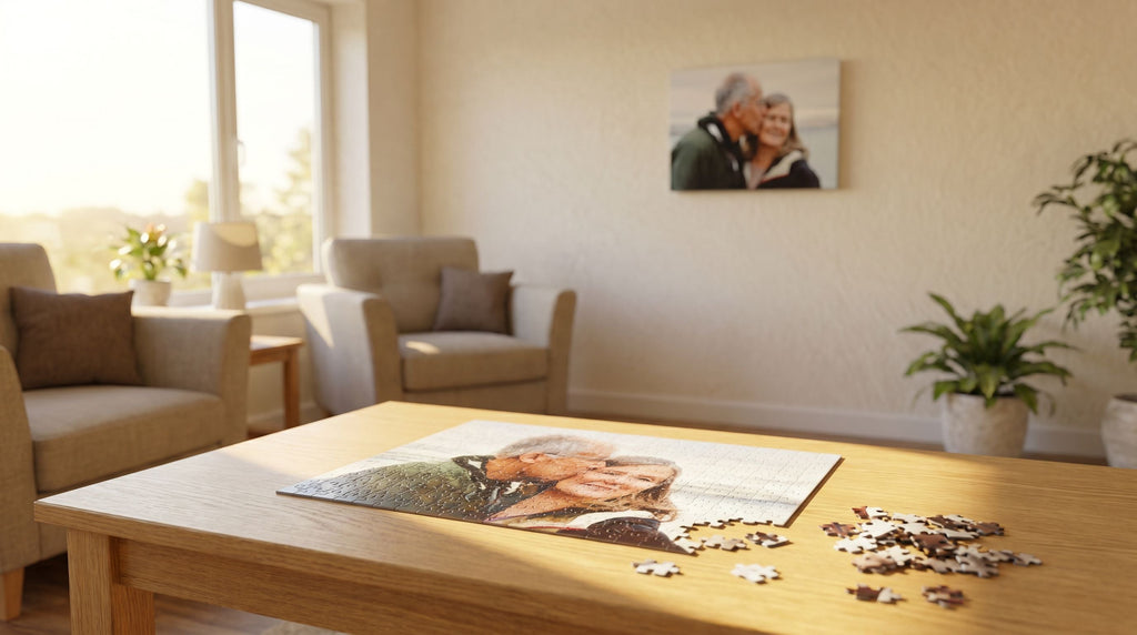 Custom Photo Puzzle vs Photo Wall Art