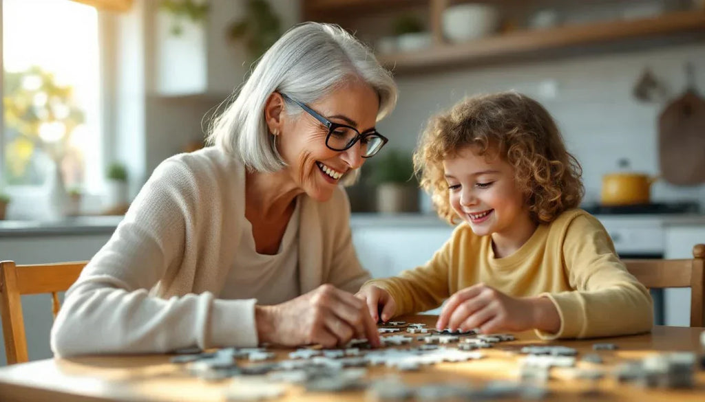 Custom Large Piece Photo Puzzles for Seniors