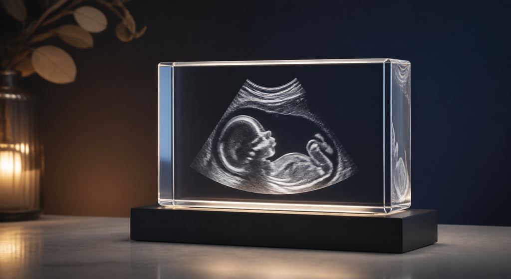Can You Put an Ultrasound Photo in a 3D Crystal?