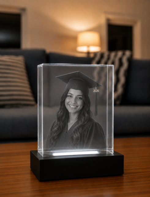 3D Crystal Photo Block
