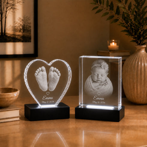 3D Crystal Photo Block
