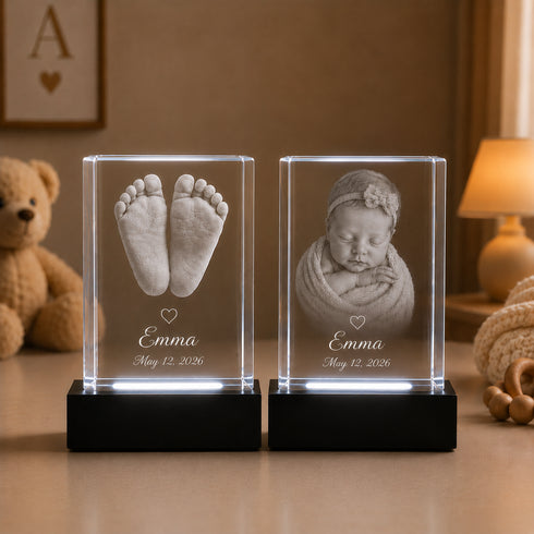 3D Crystal Photo Block