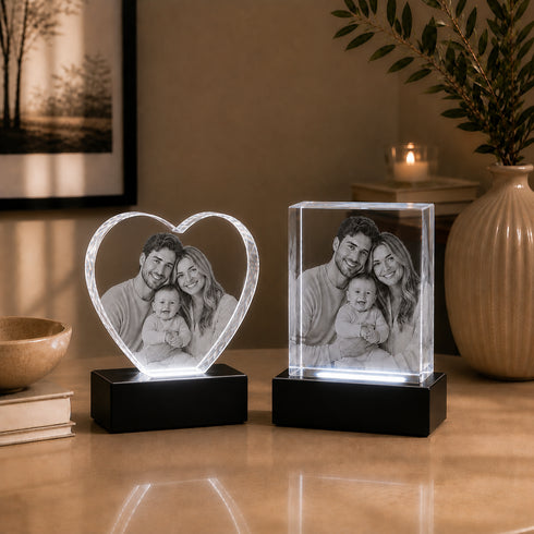 3D Crystal Photo Block