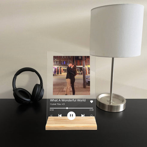 Song Plaque Album Cover Acrylic Music Plaque Personalized Gift