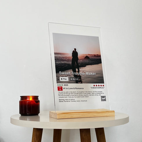 Movie Poster Acrylic Plaque