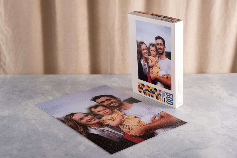Giftenova Personalized Gift Store Home Page Custom Jigsaw Puzzles Header