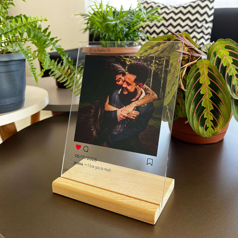 Social Media Post Acrylic Plaque