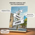 Street Sign Acrylic Plaque