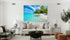 Sea Glass Wall Art Ocean Glass Wall Art Tempered Large Glass Wall Art Housewarming Gift Sea Glass Art Printing Seascape Wall Art
