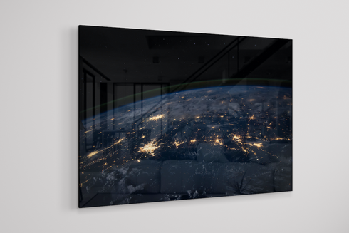 Custom Tempered Glass Wall art